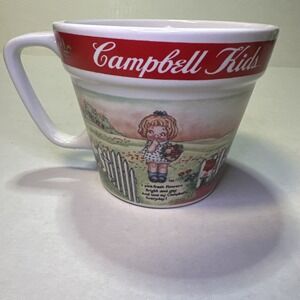 Campbell Soup Mug /Cup 1998 by Westwood Campbell Kids Fresh Flowers